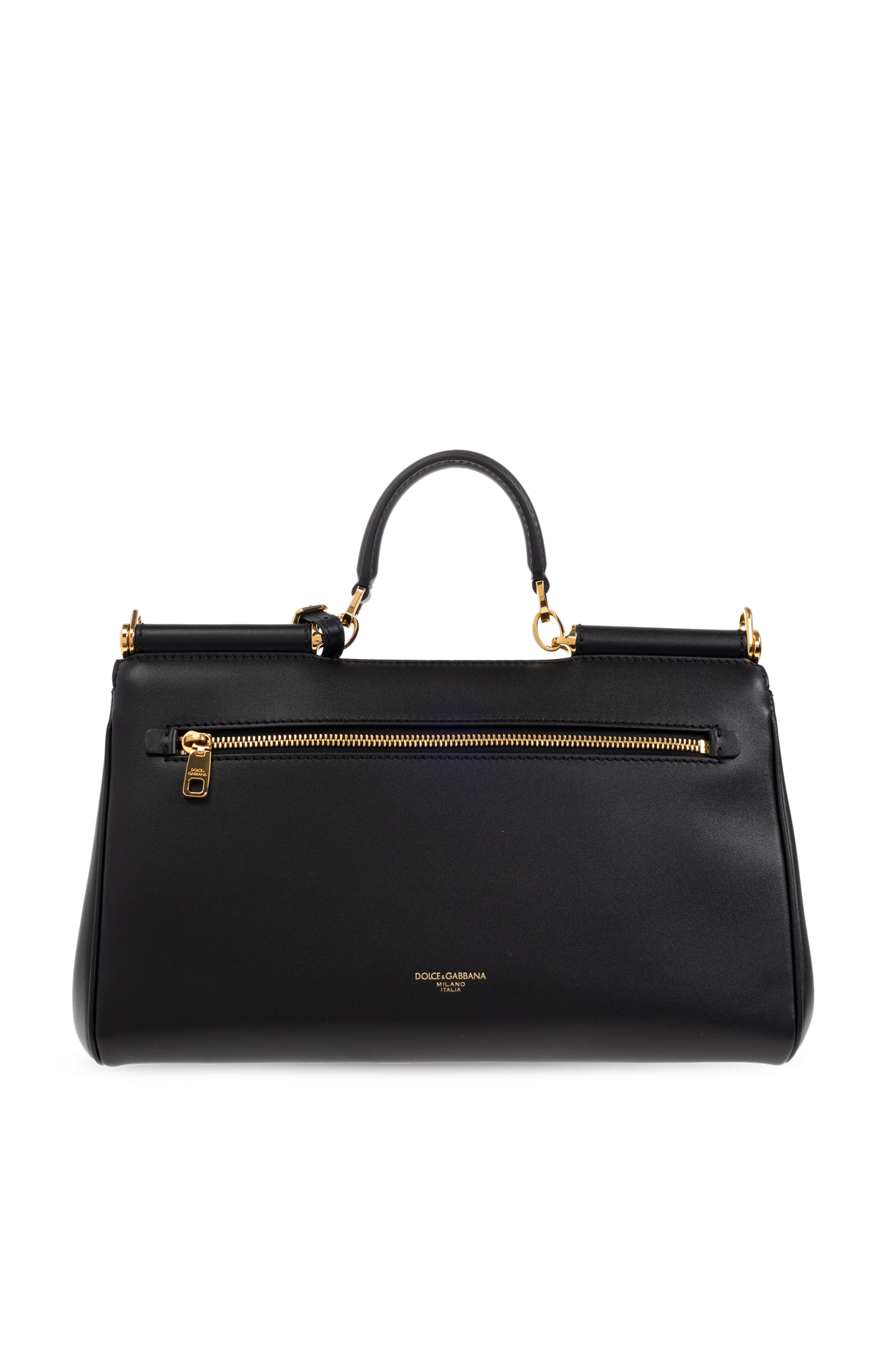 ハンドバッグ DOLCE & GABBANA SICILY LEATHER HANDBAG Medium Sicily handbag in Black for Women | Dolce&Gabbana® US
